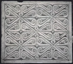 Detail (from the chancel of the Basilica of Saint-Denis)